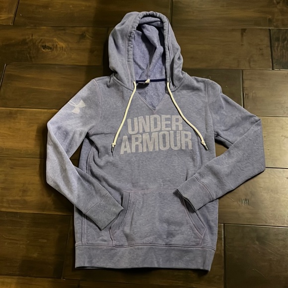 Light Purple Under Armour Hoodie - Picture 1 of 2